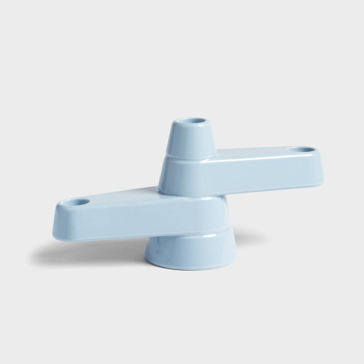 Candle holder Brute Blue - &Klevering